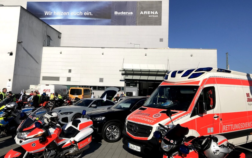 Start Menschen für Kinder Spenden-Radtour 2022