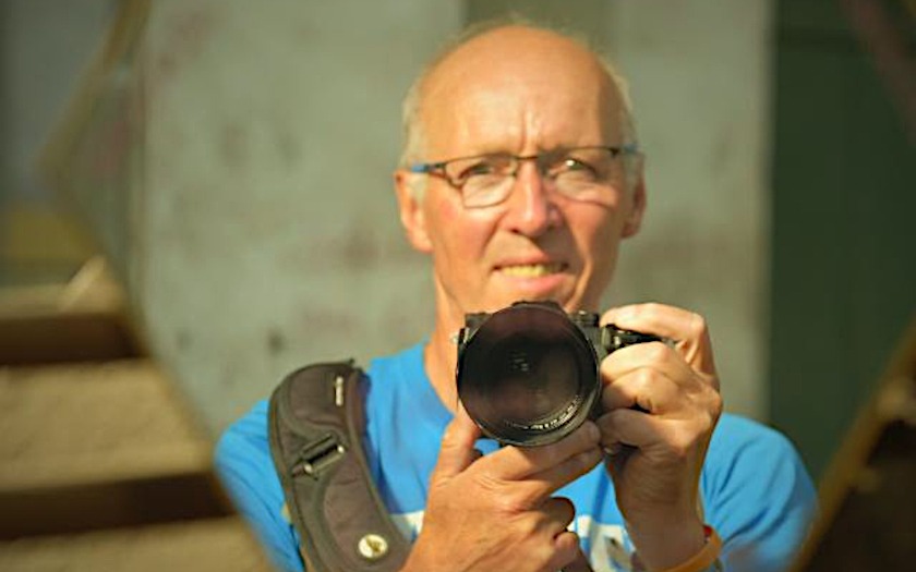 Dieter Nuber fotografiert Dieter Nuber