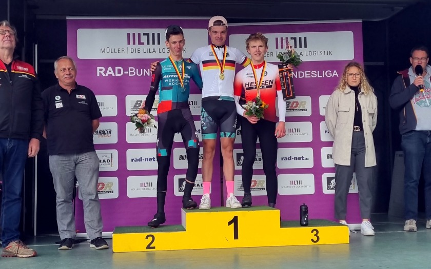 Junioren-Podium Deutsche Bergmeisterschaft 2022