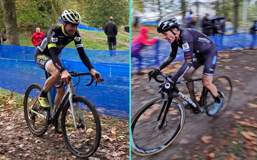 Alexander Koop und Thomas Hockauf beim Radcross in Namur