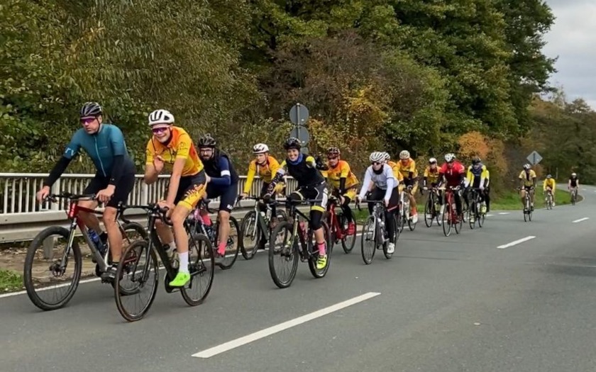 Saisonabschluss-Fahrt der Radsportgemeinschaft Buchenau