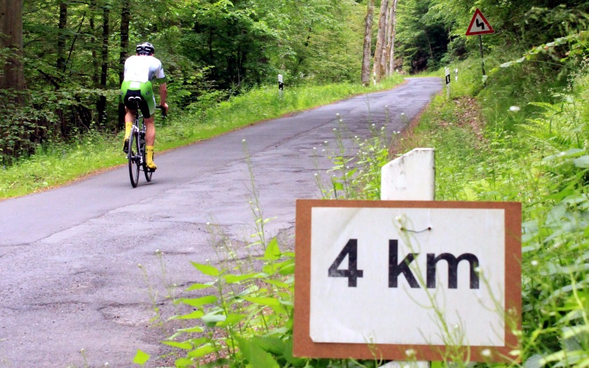 Bergzeitfahren im Krofdorfer Forst im Jahr 2015