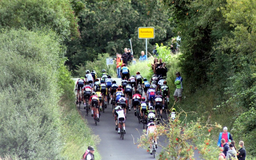 Nachwuchs-Radrennen in Ronneburg