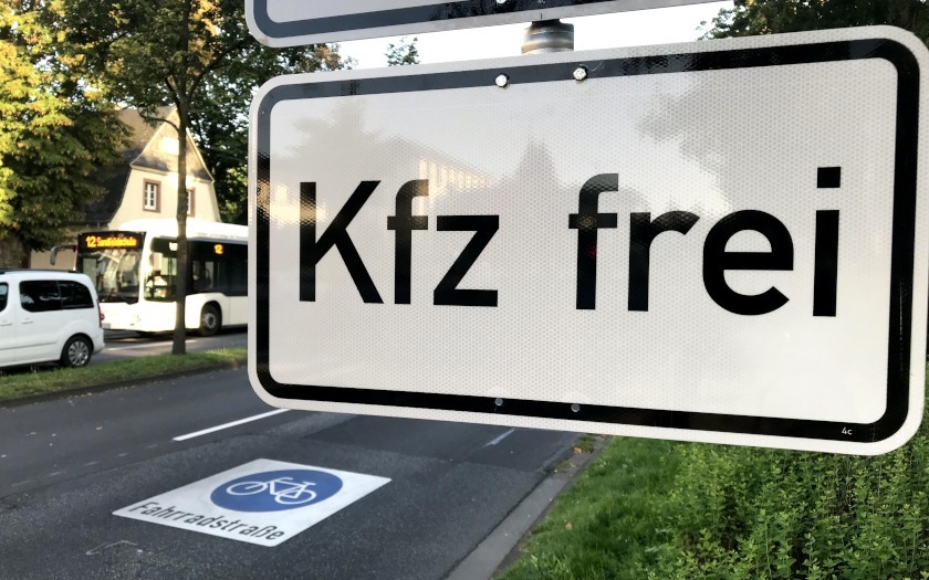 Verkehrsversuch in Gießen