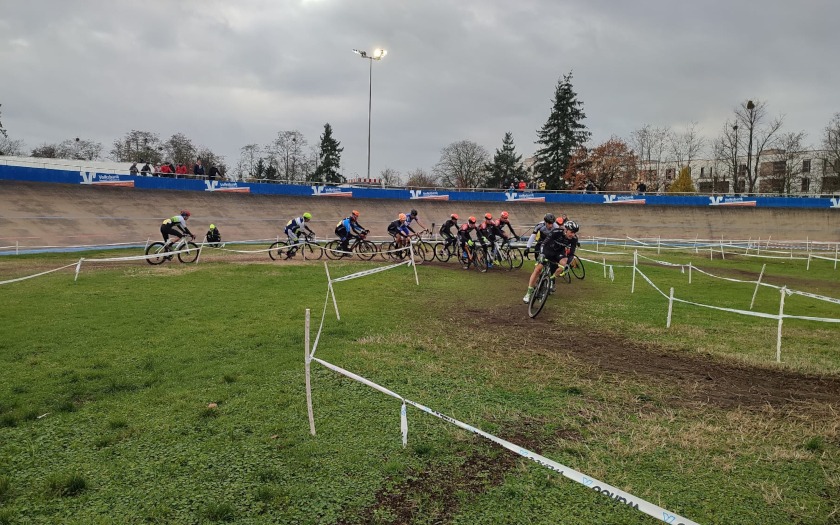 Hessenmeisterschaft Radcross 2023/2024 Darmstadt, Masters III und IV