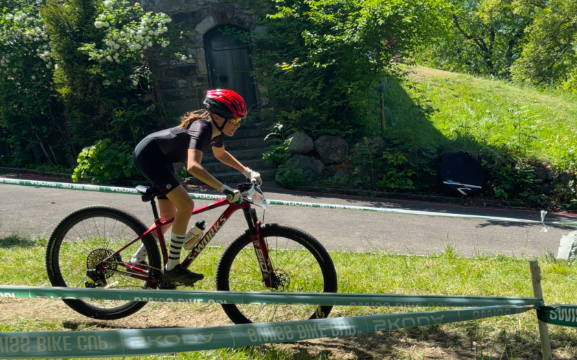 Marie Krack beim Swiss Bike Cup in Schaan (Liechtenstein)