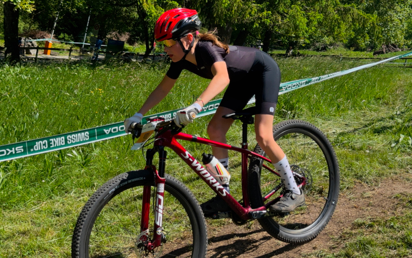 Marie Krack beim Swiss Bike Cup in Schaan (Liechtenstein)