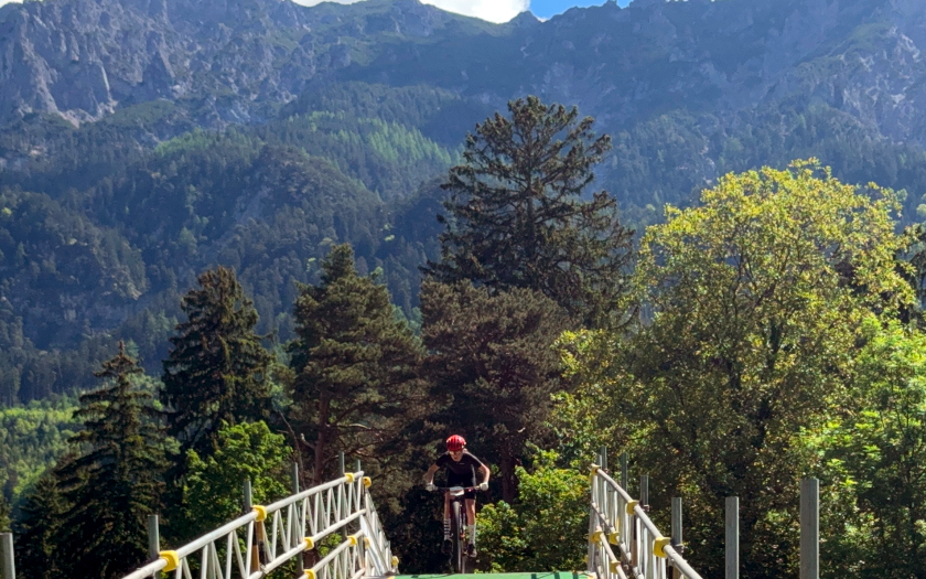 Marie Krack beim Swiss Bike Cup in Schaan (Liechtenstein)