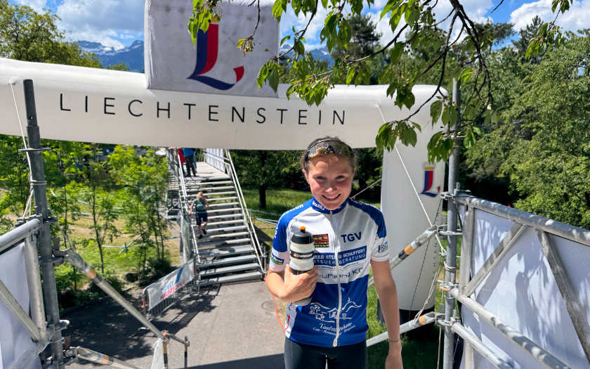 Marie Krack beim Swiss Bike Cup in Schaan (Liechtenstein)