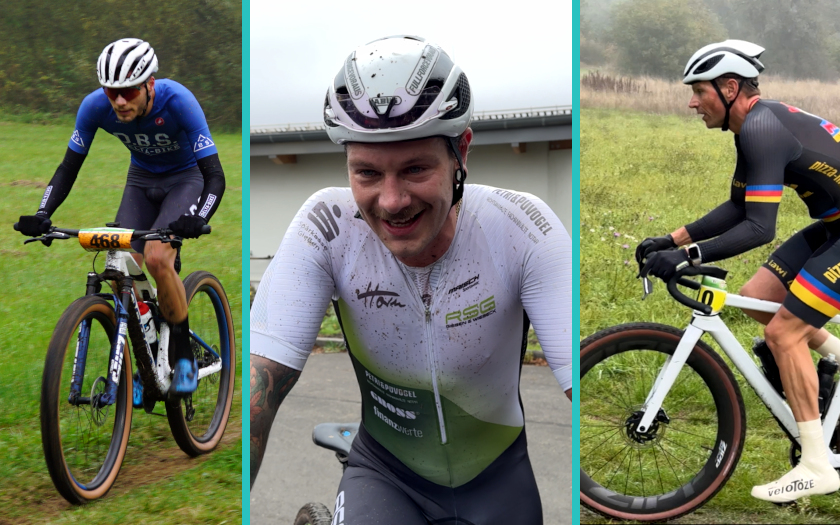 Gesamtsieger der drei Distanzen des 19. Dünsberg Bike & Gravel Marathon