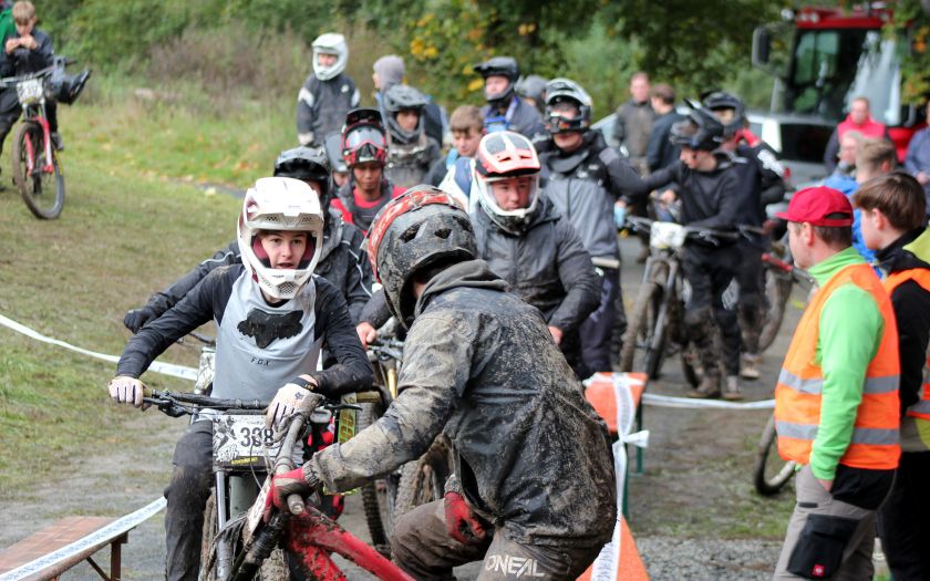 Downhill-Rennen in Kleingladenbach