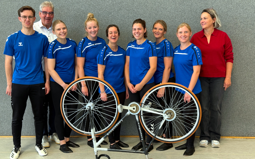 Kunstradsport-Aktive des RSV Ernsthausen