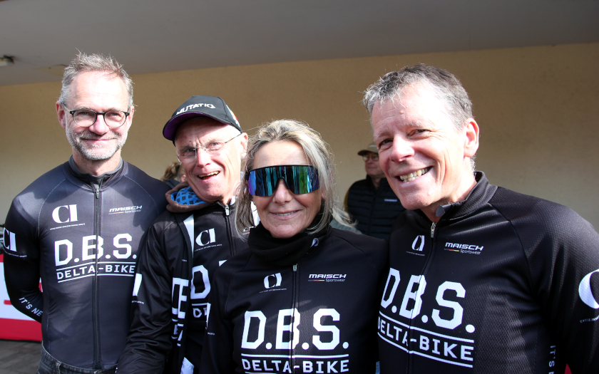 Ein Teil des Cycle.Invest Delta-Bike Crossteam