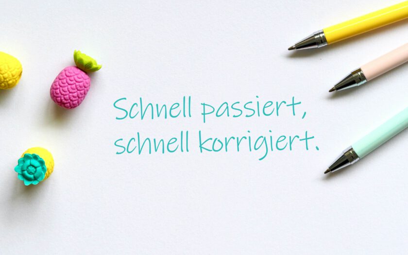 Korrekturen Headerfoto