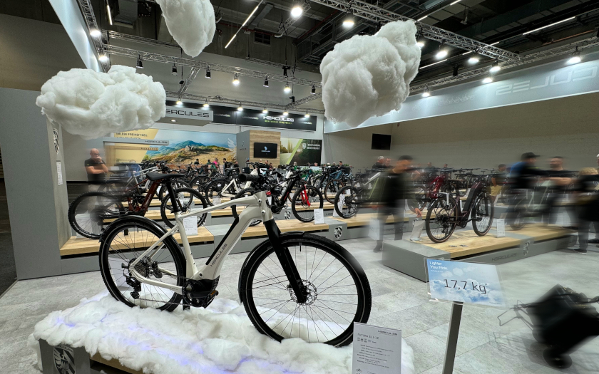Fahrradmesse Eurobike in Frankfurt