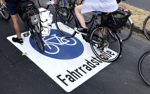 Fahrradstraße in Gießen