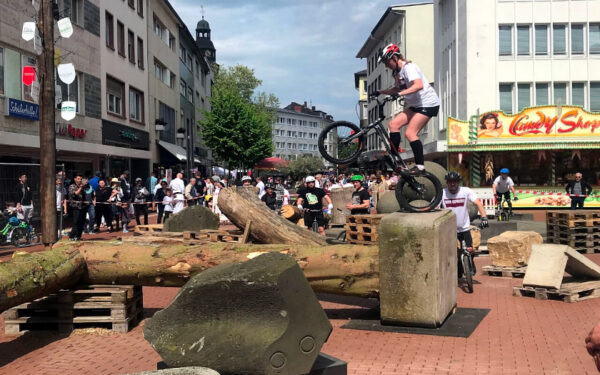 Sport in der City in Gießen