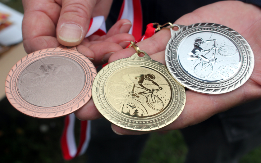 Medaillen im Mountainbike-Marathon