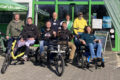 Inklusive Fahrräder und engagierte von "Inklusive Freizeit MIttelhessen" und "das ALLrad".