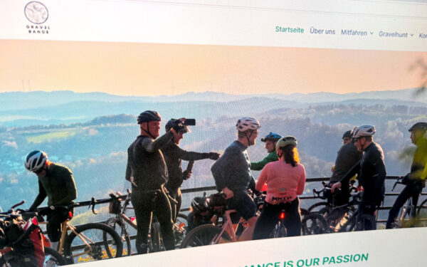 Internetseite der Gravelbande Marburg