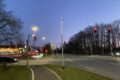 Kreuzung an der Einmündung Gießener Pforte/Robert-Bosch-Straße in Linden
