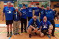 Radball-Aktive des RV 02 Laubach mit Lino Katzenbach und Tobias Schenker bei der DM in Moers