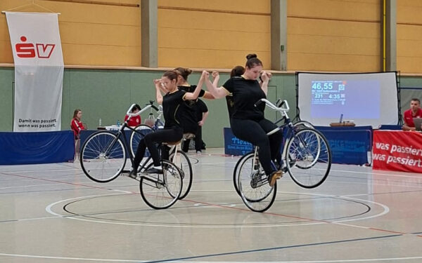 Kunstradsport 4er vom RSV Krofdorf-Gleiberg