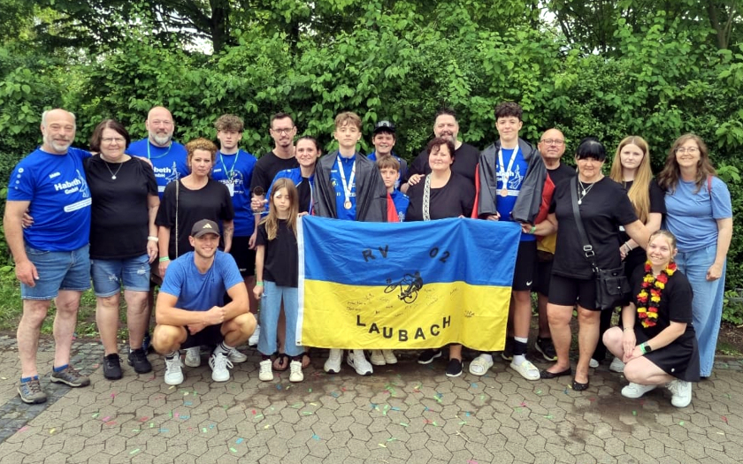RV Laubach bei der Radball DM der Schüler U15 2026 in Duderstadt