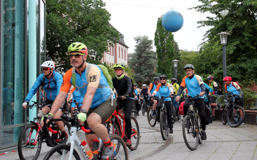 Radtour für Organspende am Start in Gießen
