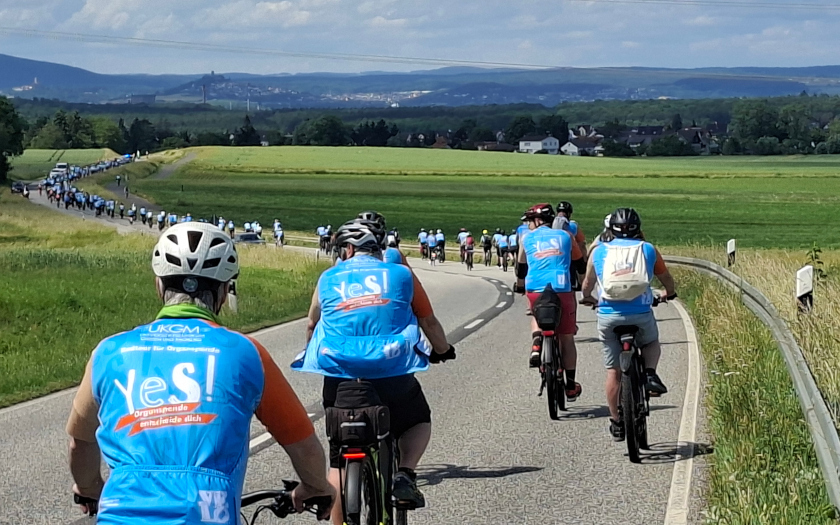 Radtour für Organspende Gießen 2026