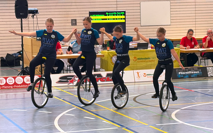 RV Germania Hungen beim Tag des Radsports 2026 in Wölfersheim
