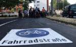 Verkehrsversuch in Gießen im Jahr 2023