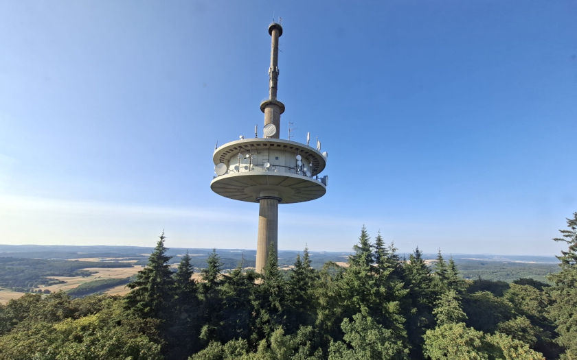 Sendeturm auf dem Dünsberg