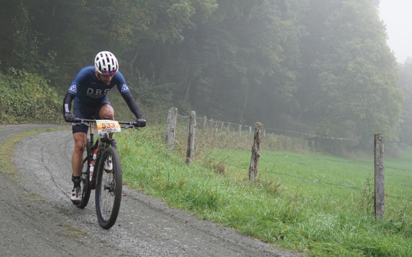 Marcel Meßmer beim Dünsberg Bike & Gravel Marathon 2025